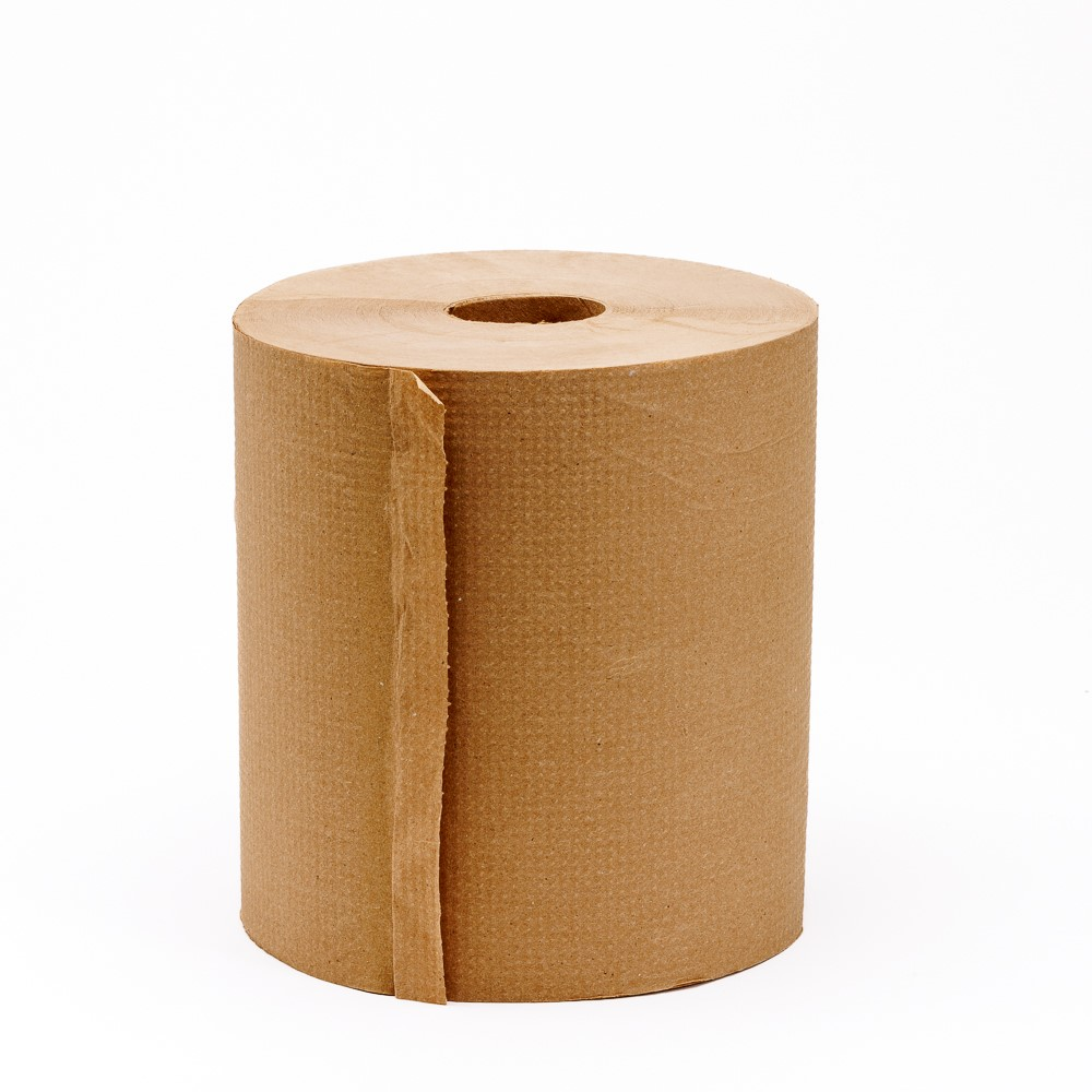 Reliable Brand® 1-Ply Natural Paper Hardwound Towel (7.8 in. x 800 ft., 6 RL/CS)